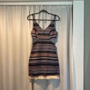 Venus side cut out Mini Dress - Size 2